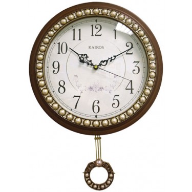 Настенные интерьерные часы с маятником Kairos KBN003
