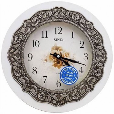 Настенные интерьерные часы Sinix 1019 W