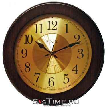 Настенные интерьерные часы Sinix 1068 GА