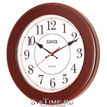 Настенные интерьерные часы Sinix 1068 WА