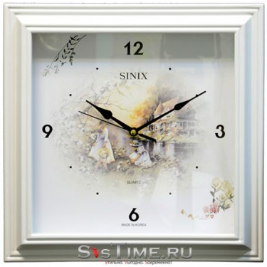 Настенные интерьерные часы Sinix 4800 W