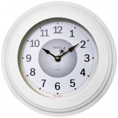 Настенные интерьерные часы Sinix 5080 СW