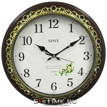 Настенные интерьерные часы Sinix 5090 G