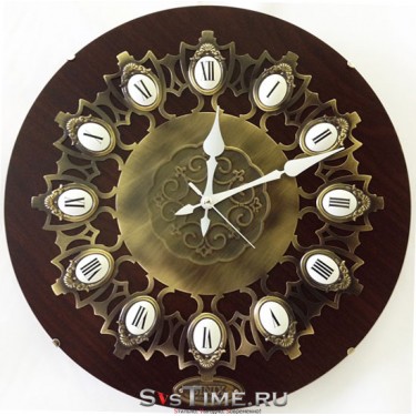 Настенные интерьерные часы Sinix 6020 R