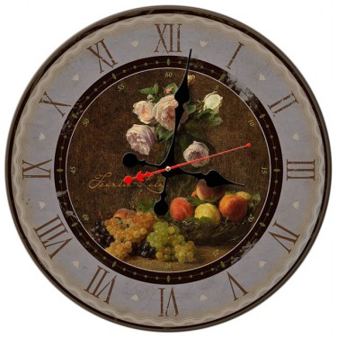 Настенные интерьерные часы Time2go 448 Персик