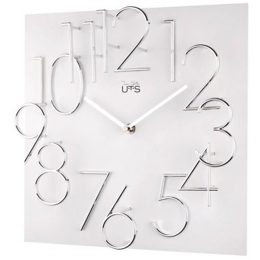 Настенные интерьерные часы Tomas Stern 8036 white