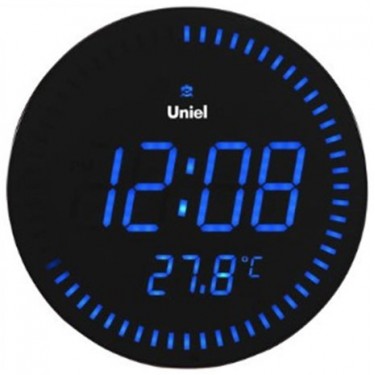Настенные интерьерные часы Uniel UTL-10B