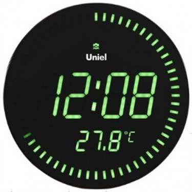Настенные интерьерные часы Uniel UTL-10G
