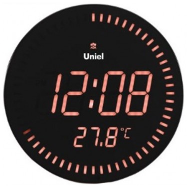 Настенные интерьерные часы Uniel UTL-10R