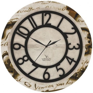 Настенные интерьерные часы Вега П 1-242/6-242