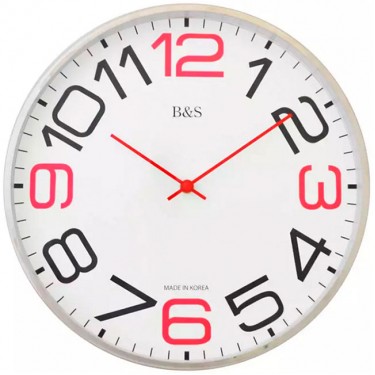 Настенные интерьерные двухсторонние часы B&S YN-8009