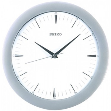 Пластиковые настенные интерьерные часы Seiko QXA137E
