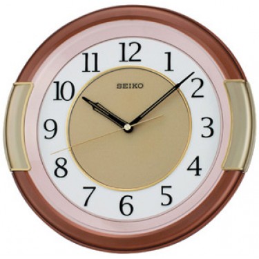Пластиковые настенные интерьерные часы Seiko QXA272B