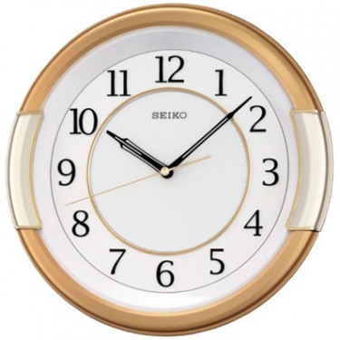 Пластиковые настенные интерьерные часы Seiko QXA272F