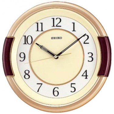 Пластиковые настенные интерьерные часы Seiko QXA272G