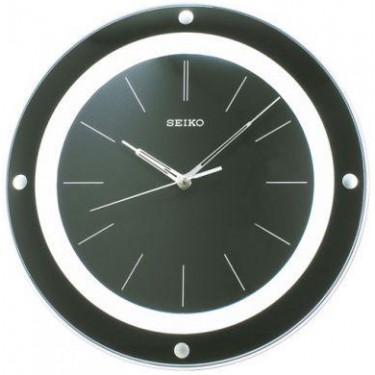 Пластиковые настенные интерьерные часы Seiko QXA314J