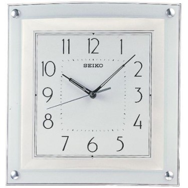 Пластиковые настенные интерьерные часы Seiko QXA330H