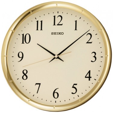 Пластиковые настенные интерьерные часы Seiko QXA417G