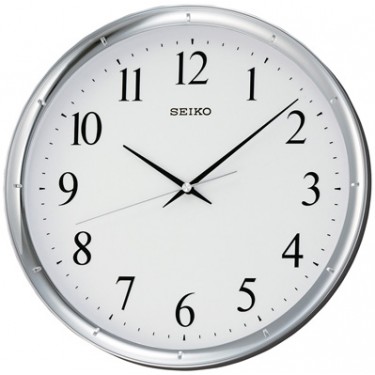 Пластиковые настенные интерьерные часы Seiko QXA417S