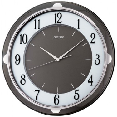 Пластиковые настенные интерьерные часы Seiko QXA418N