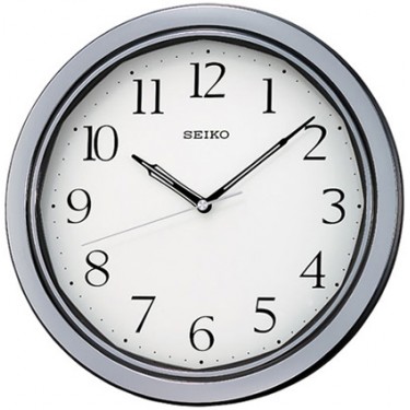 Пластиковые настенные интерьерные часы Seiko QXA434S