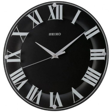 Пластиковые настенные интерьерные часы Seiko QXA445T