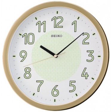 Пластиковые настенные интерьерные часы Seiko QXA473G