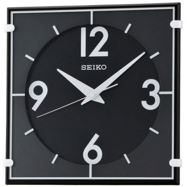 Пластиковые настенные интерьерные часы Seiko QXA475J