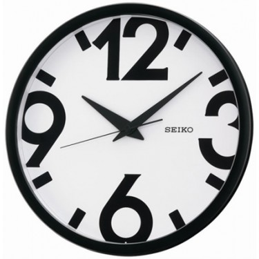 Пластиковые настенные интерьерные часы Seiko QXA476A