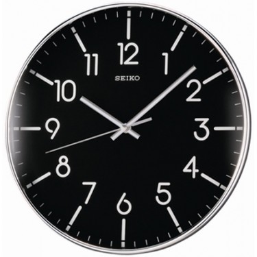 Пластиковые настенные интерьерные часы Seiko QXA486A