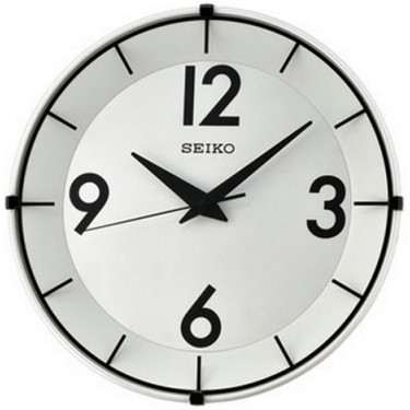 Пластиковые настенные интерьерные часы Seiko QXA490H
