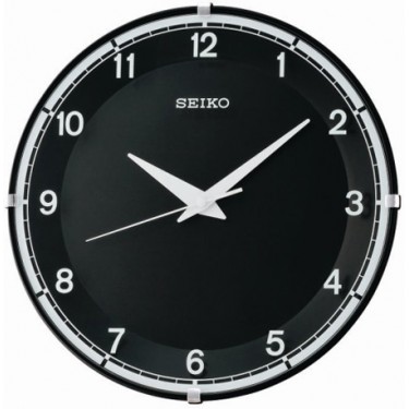 Пластиковые настенные интерьерные часы Seiko QXA490K