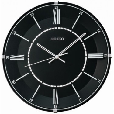 Пластиковые настенные интерьерные часы Seiko QXA490T