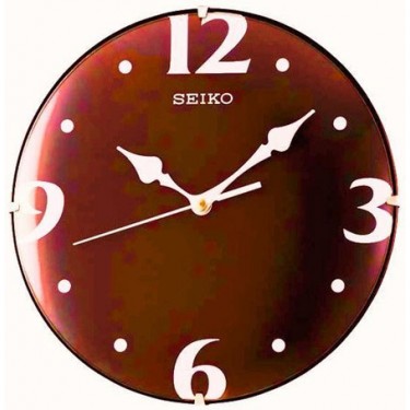 Пластиковые настенные интерьерные часы Seiko QXA515R