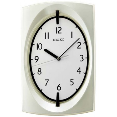 Пластиковые настенные интерьерные часы Seiko QXA519W