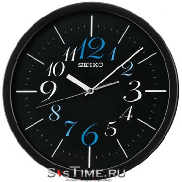 Пластиковые настенные интерьерные часы Seiko QXA547K