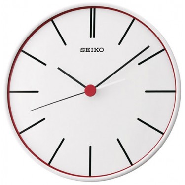 Пластиковые настенные интерьерные часы Seiko QXA551W
