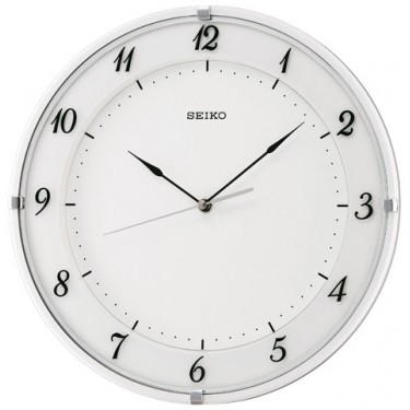 Пластиковые настенные интерьерные часы Seiko QXA572W