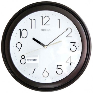 Пластиковые настенные интерьерные часы Seiko QXA577B