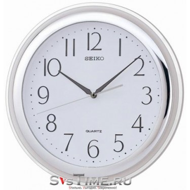 Пластиковые настенные интерьерные часы Seiko QXA579S