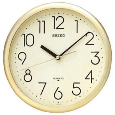 Пластиковые настенные интерьерные часы Seiko QXA582G