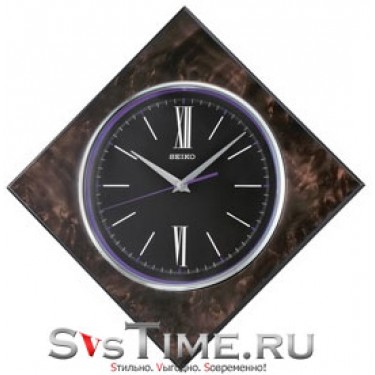 Пластиковые настенные интерьерные часы Seiko QXA586Z
