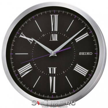 Пластиковые настенные интерьерные часы Seiko QXA587S