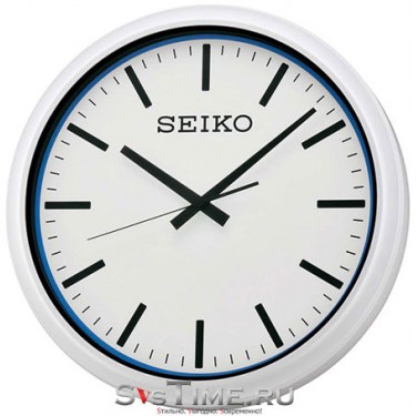 Пластиковые настенные интерьерные часы Seiko QXA591W