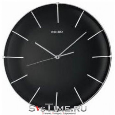 Пластиковые настенные интерьерные часы Seiko QXA603K