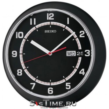 Пластиковые настенные интерьерные часы Seiko QXF102A