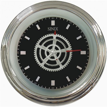 Пластиковые настенные интерьерные часы Sinix 1040