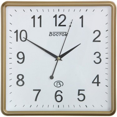 Пластиковые настенные интерьерные часы Vostok К801-5
