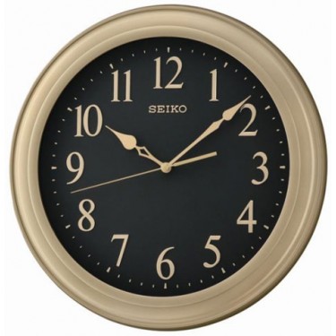 Стальные настенные интерьерные часы Seiko QXA583F