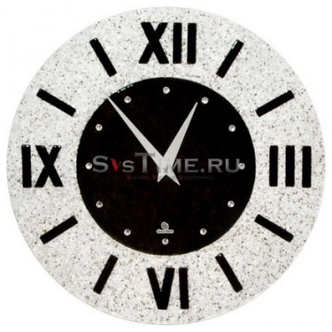 Стеклянные настенные интерьерные часы Glass Deco R-G3